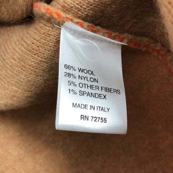 A•IDA Wool Hooded Cardigan w/2 Front Pockets, Neck Closure, Soft & Cozy SZ L - Picture 5 of 8